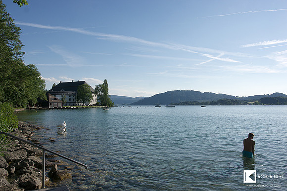 Klangstudio Trauner in Schoerfling at the beautiful Attersee,
