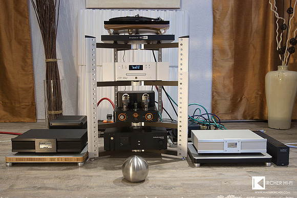 IsoTek gear at demonstration