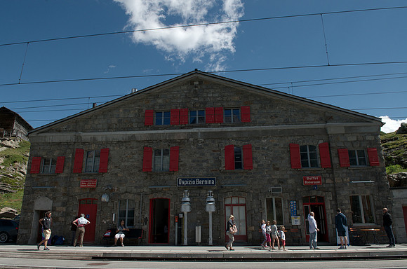 Bernina Pass - Ospizio Bernina railway station (2253m)