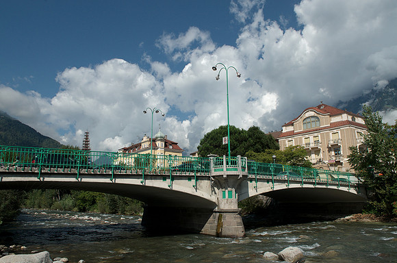 Merano, South Tyrol - Etsch river (Adige)