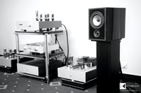 Trenner & Friede Art speakers in Rosewood veneer