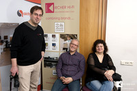left: Michael Holzinger - editor in chief of Austrian Sempre Audio web magazine