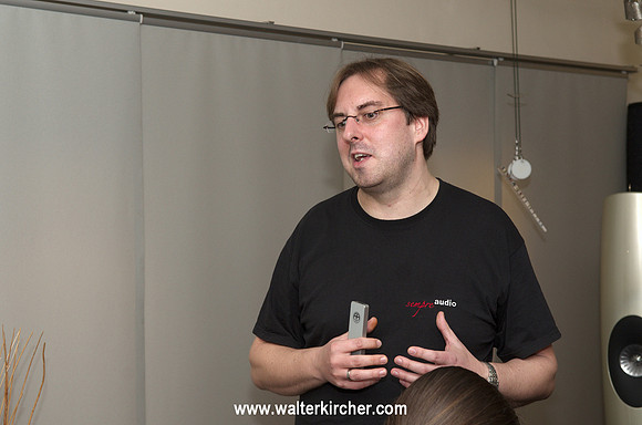 Michael Holzinger, owner and chief editor of Sempre Audio web magazine