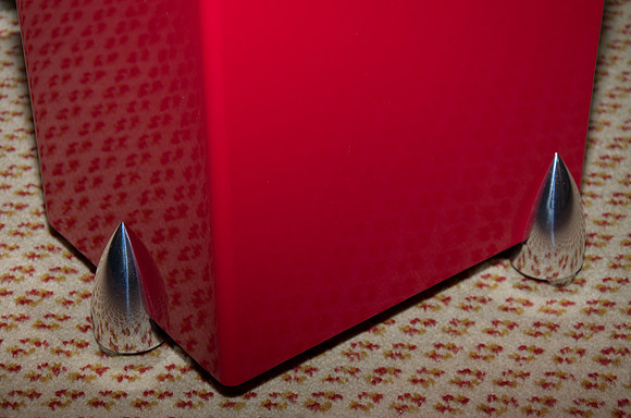 Totem Acoustic Forest loudspeaker in Fire (Red glossy)