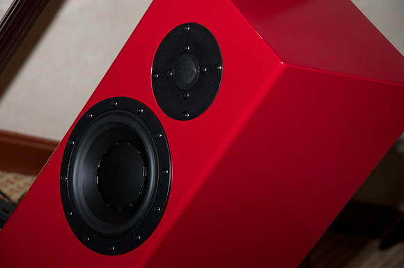 Totem Acoustic Forest loudspeaker in Fire (Red glossy)