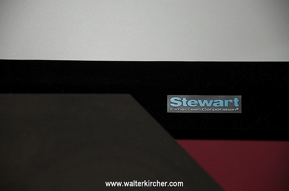 homecinema with Stewart Filmscreen screen!