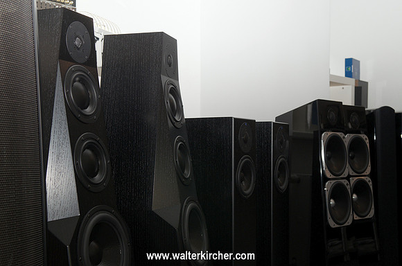 Totem Acoustic loudspeakers: Wind, Hawk, Elements Earth