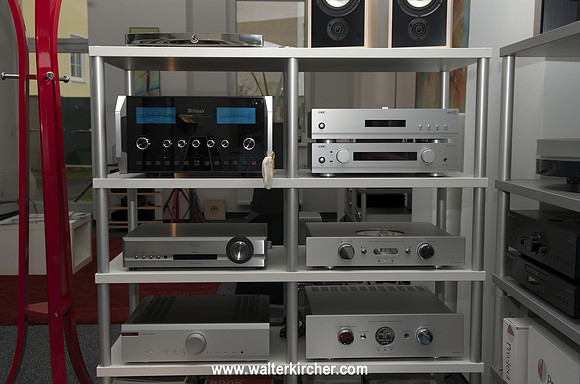 McIntosh, Pass, CEC and Accustic Arts electronics