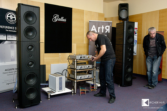DB Audio, Gallus Audio, Robertoshop setup at Ljubljana fair 2015