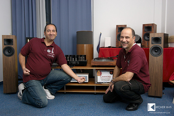 Great Italian team work: Andrea Vitali and Claudio Trevisanello (Cammino)