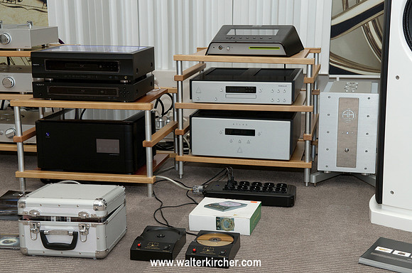 Hanzel Audio room with Accustic Arts, Oppo, PS Audio and Aesthetix electronics at the High End Slovakia 2013 in Bratislava