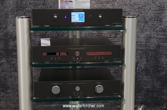 Accustic Arts ES electronics in Black at the HIGH END 2013 in Munich!
