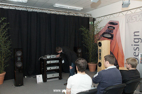 ASW loudspeakers with Accustic Arts at the HIGH END 2012 in Munich!