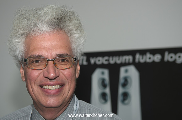 Vince Bruzzese, CEO of Totem Acoustic loudspeakers from Canada attending the HIGH END 2013 in Munich!
