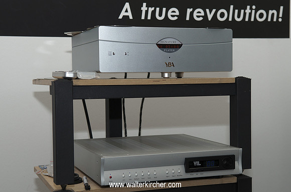 YBA Signature CD Player and VTL TL 7.5 Serie III preamp at the HIGH END 2013 in Munich!
