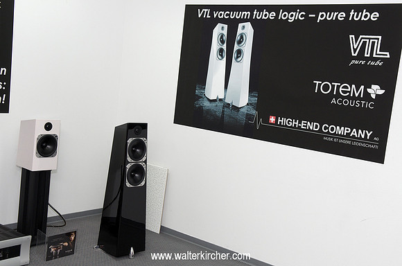 Totem Element Metal and Fire loudspeakers at the HIGH END 2013 in Munich!