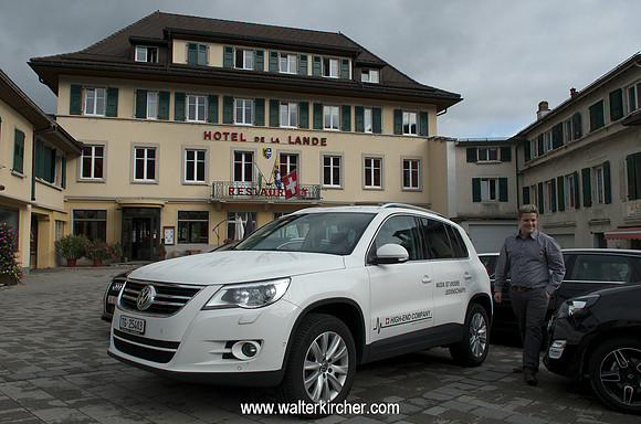 arriving: Le Brassus, Vallée de Joux, Switzerland - Hotel De La Lande