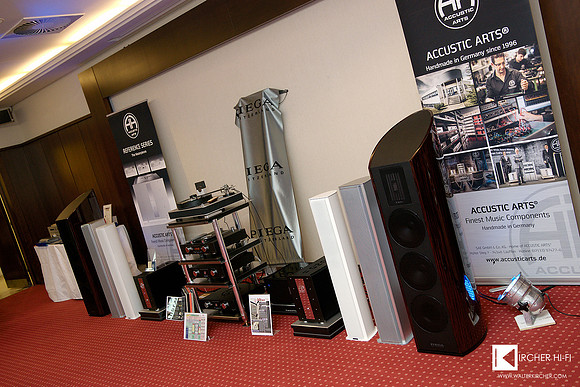 Piega speaker parade and Accustic Arts reference stuff made the vip opening