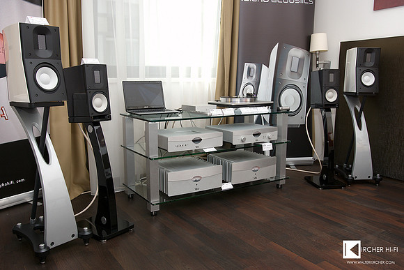 Raidho speakers and YBA electronics