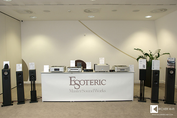 TEAC Esoteric electronics and German Fischer & Fischer speakers