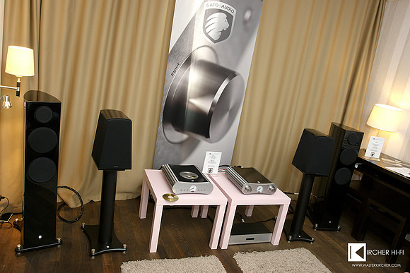 complete Gato Audio room - danish design