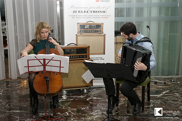 Duo Accord - live in the Klangbilder lobby - Vienna