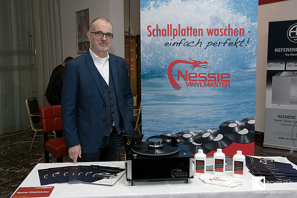 Ing. Uwe Draabe, owner of Nessie Vinylmaster