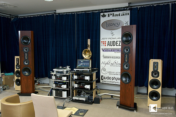 Platan Audio presented Legacy speakers and Moon electronics