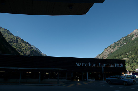 Täsch terminal - Bye Zermatt!