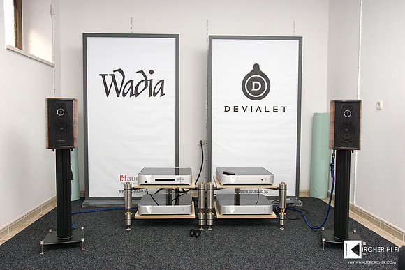 Sonus Faber Olympica I speakers with Wadia electronics
