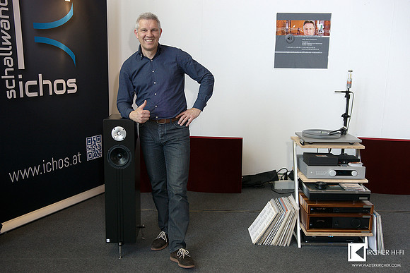 Robert Rothleitner and his loudspeaker