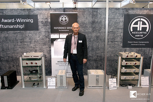 myself in front of the Accustic Arts booth 2016 in Munich