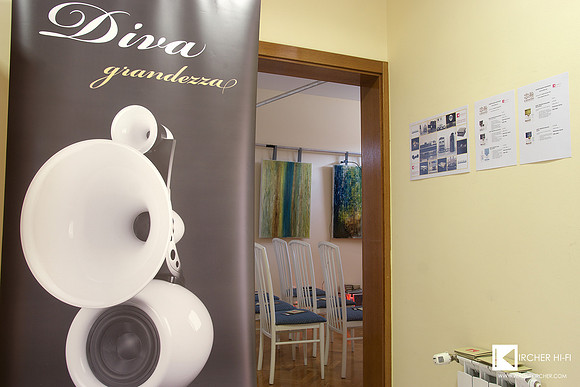 Entry in our listening room