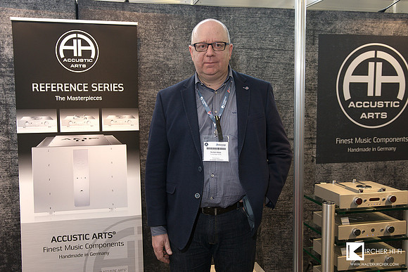 Norbert Maes, German Accustic Arts sales team member