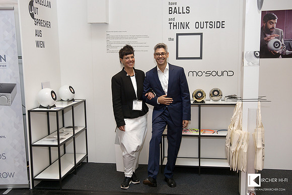 Mo Sound team seems to have a good fair: Xiane Kangela and Ronald Jaklitsch