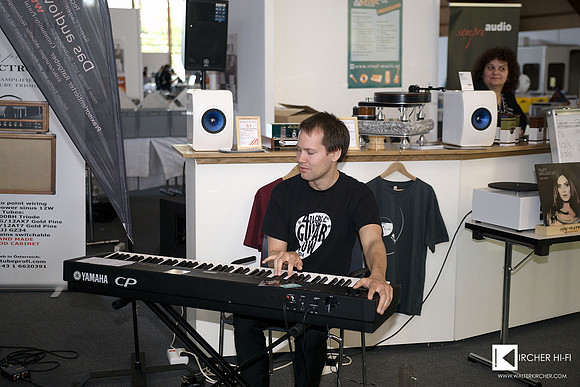 Thomas Hierzberger (Bass), one of the 4 band members