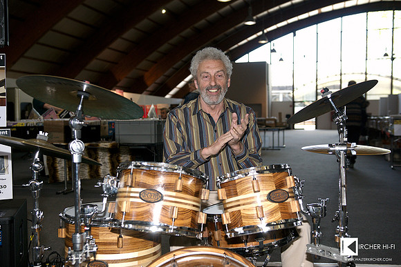 Rudi Staeger - famous Austrian drummer and member of legendary rock band ACID