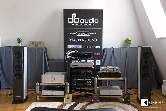 Electronics from Accustics Arts, Audio Analogue, Lector and AudioSolutions speakers