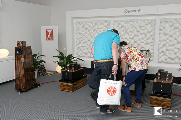 Kaiser Kawero speakers and Kondo electronics in Munich 2016