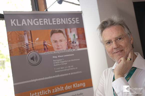 Klaus Leesemann, hifi dealer in Klagenfurt