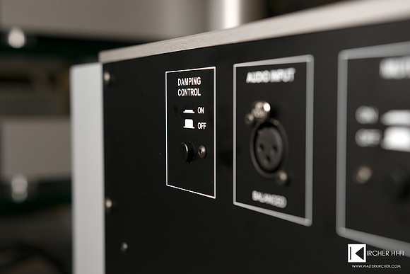 Accustic Arts AMP II MK3 with new feature: Damping control helps for an even more lifelike, fast sound and great authority