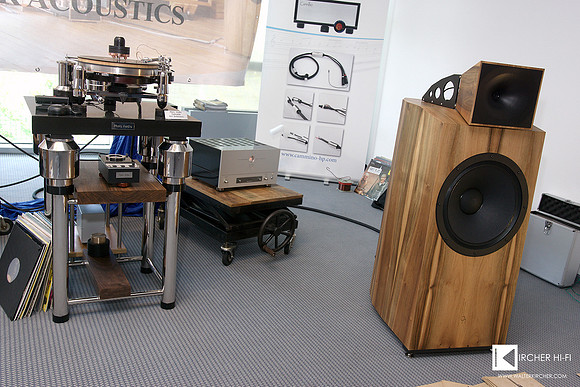 Blumenhofer Acoustics Genuin FS1 MK2 horn speakers again the stars in Munich