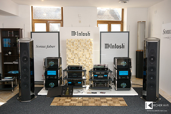 Wow! Big Macintosh setup with Sonus Faber Lilium speakers