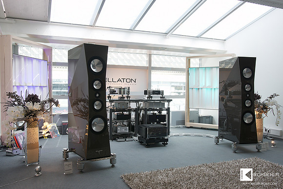 Zellaton Statement speakers (300000 Euro), Scherzinger cables