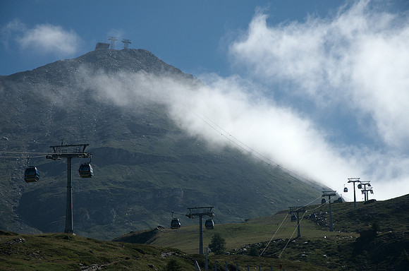 Sunnegga Paradise, 2280m - view to Rothorn 3103m
