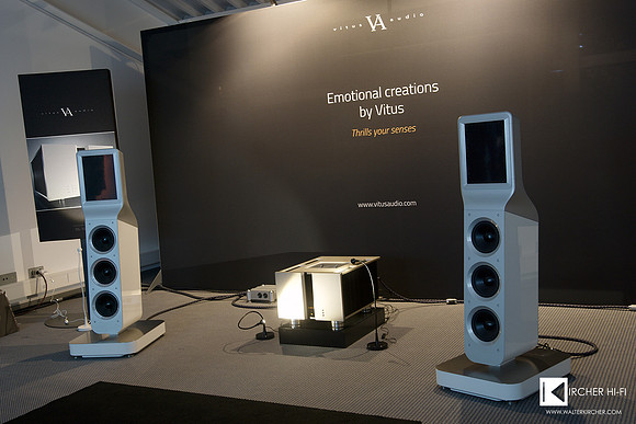 premiere: Vitus Audio SS-103 stereo amp powering Goebel High End speakers