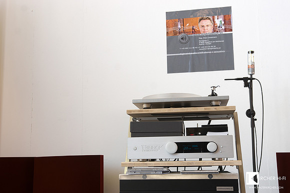 Trinnov Audio digital room correction demonstrated at fair several times