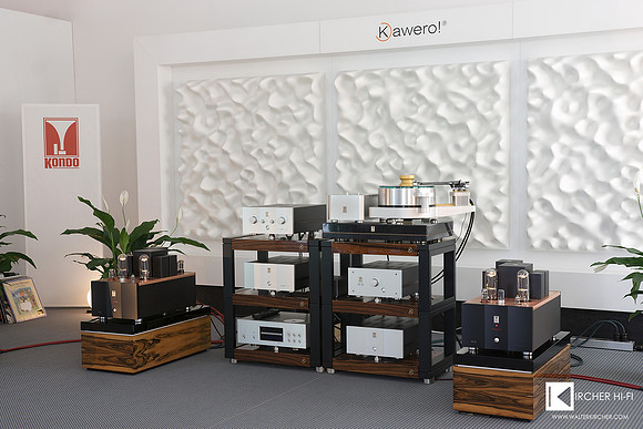 Kaiser Kawero speakers and Kondo electronics in Munich 2016