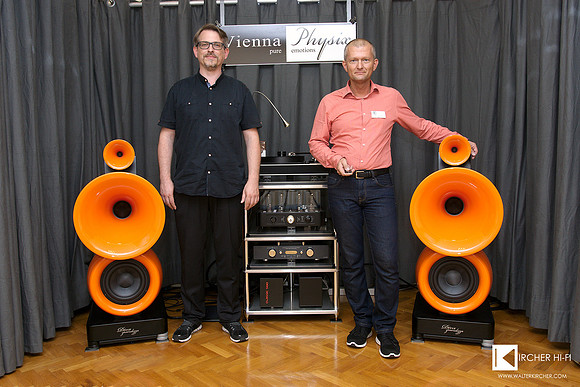 Hubert Pfautsch from Vienna Physix and myself