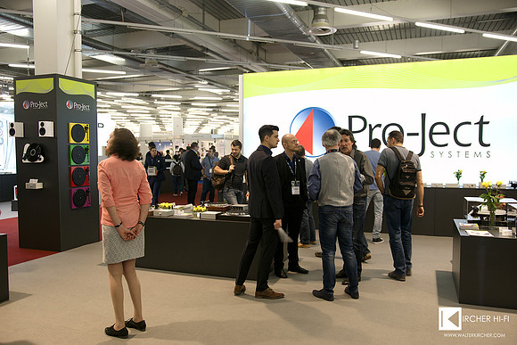 Austrian company Project Audio as always with big booth in mid of a hall.